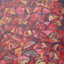 Red Rain | 24″ x 20″ | Oil on Canvas SOLD