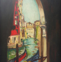 Venice 4 | 12″ x 11″ | Oil on Canvas SOLD