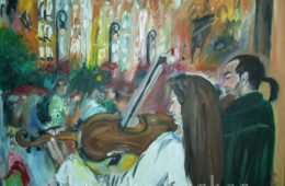 Polish Violins | 24″ x 30″ | Oil on Canvas SOLD