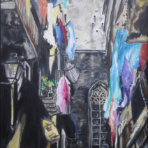 Barcelona Alley | 24″ x 18″ | Oil on Canvas SOLD