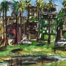 Playa Del Rey | 9.5″ x 12″ | Ink, watercolor & pencil | SOLD