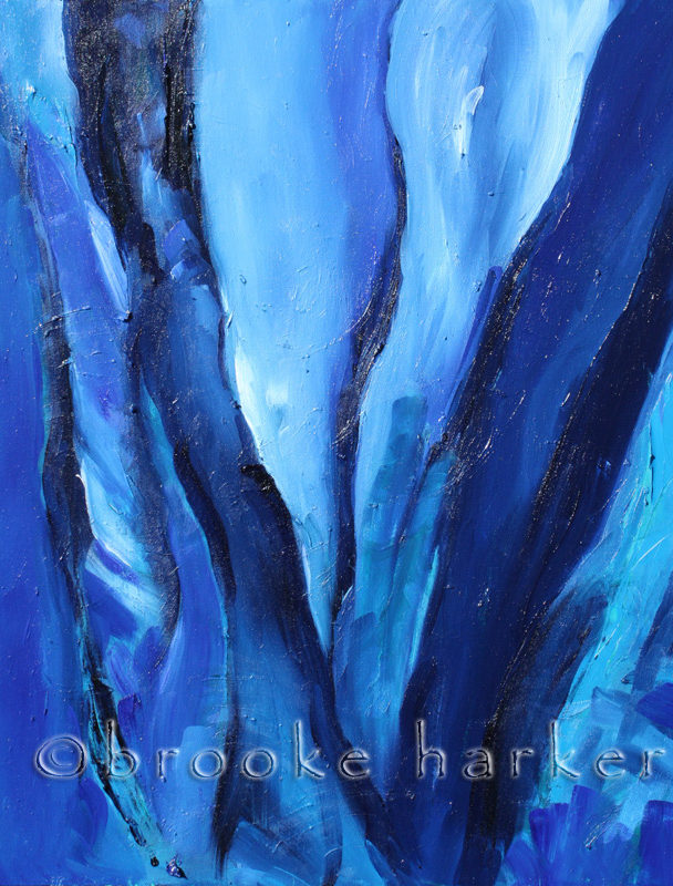 Blue Voice | 30″ x 24″ | Oil on Canvas SOLD