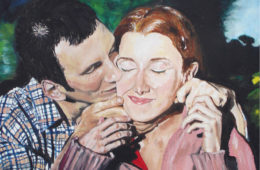 Natalia & Mirek | 30″ x 24″ | Oil on Canvas SOLD