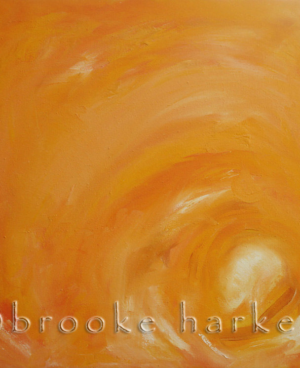 Orange Day | 24″ x 25″ | Oil on Canvas SOLD