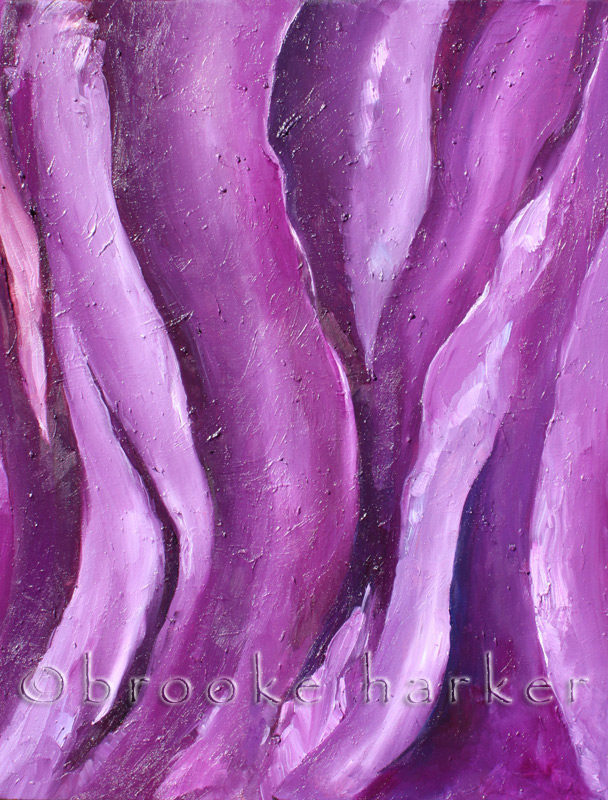 Violet Rising | 30″ x 24″ | Oil on Canvas SOLD