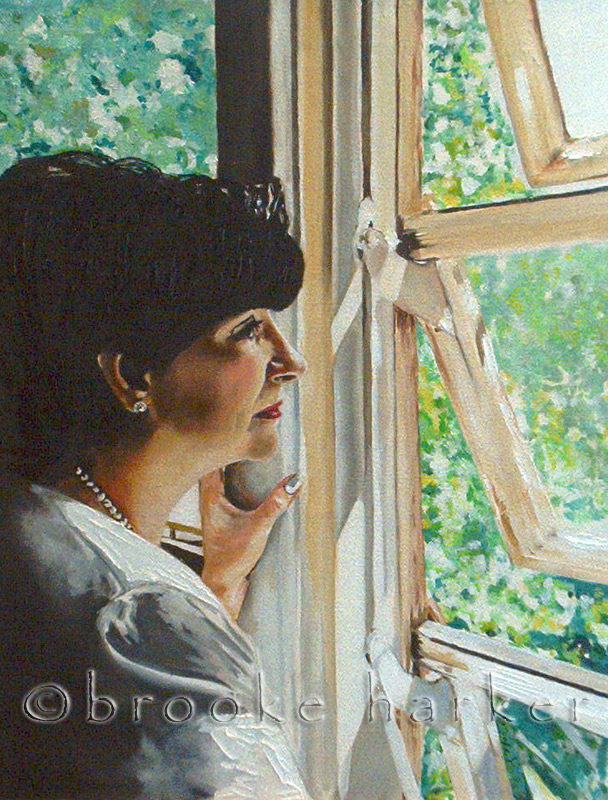 Momma’s Window | 24″ x 18″ | Oil on Canvas SOLD