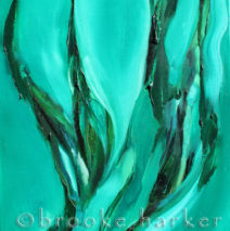 Wings of Green 1 | Oil on Canvas SOLD