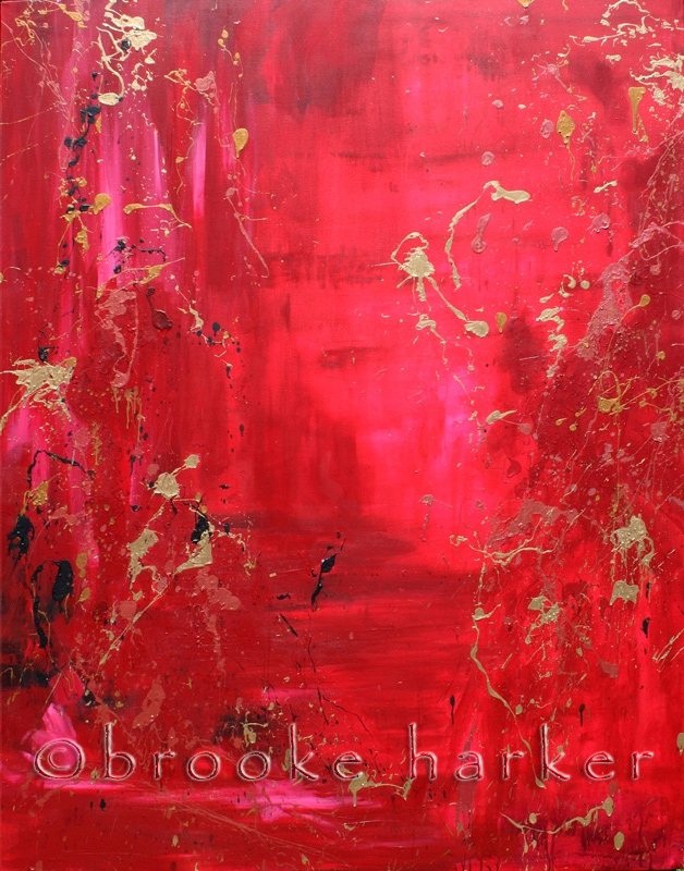 abstract painting by Brooke Harker