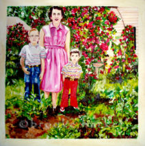 Granny’s Garden | 18″ x 18″ | Oil on Canvas SOLD