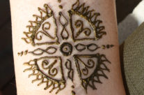 Henna ankle 4