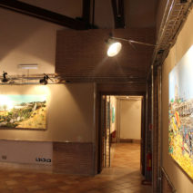 solo exhibit at Villa Comunale di Frosinone in Italy