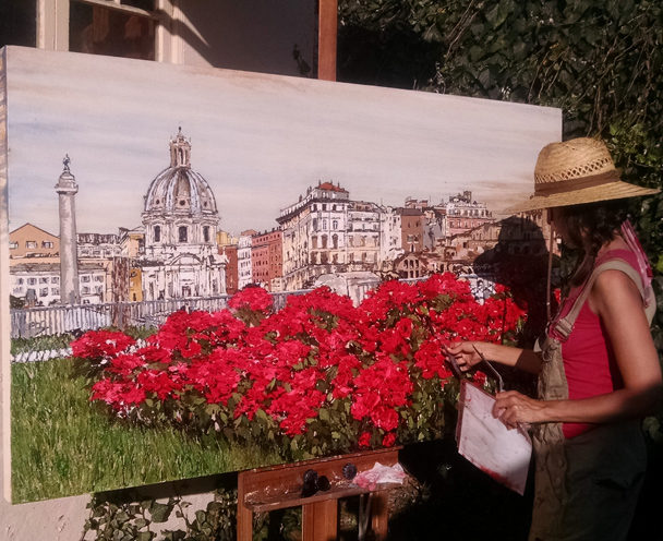 painting Fiori did Roma