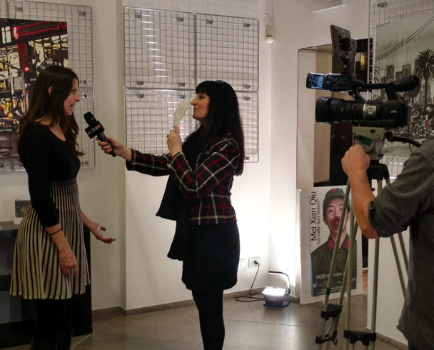 interview with Iolanda Russo of Extra TV, Rome