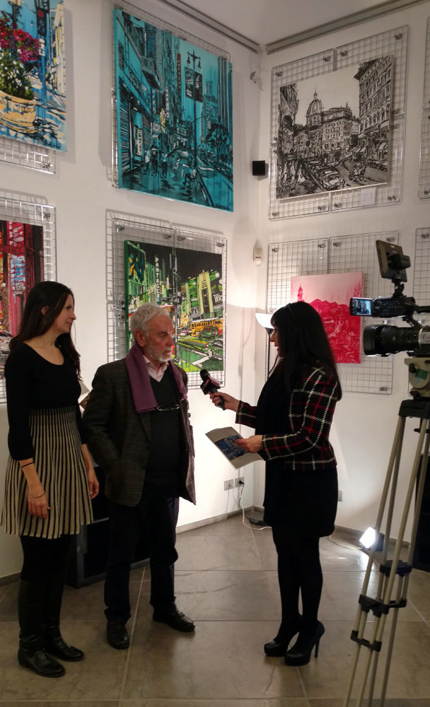 Alfio Borghese interviewed by Extra TV