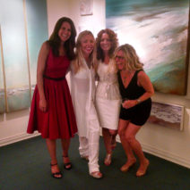 with artists Dasha Guilliam, Tesa Michaels & Jennifer Verge