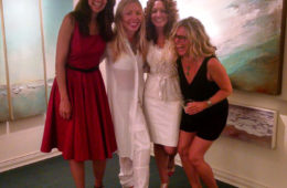 with artists Dasha Guilliam, Tesa Michaels & Jennifer Verge