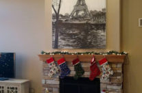 Madame Eiffel à la Seine by Brooke Harker at the Holidays