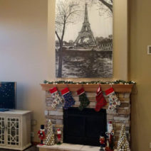 Madame Eiffel à la Seine by Brooke Harker at the Holidays