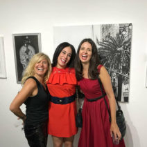 with artists Jennifer Verge & Sona Mirzaei at Gabba Gallery