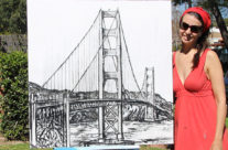 “A Bridge Between” with artist Brooke Harker