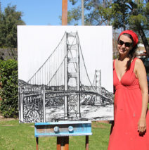 “A Bridge Between” with artist Brooke Harker