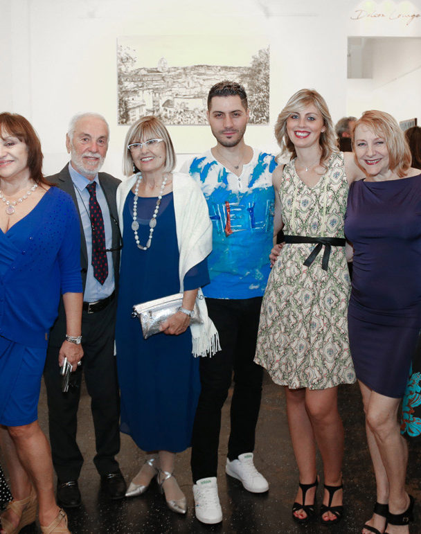 artists & curators at Gloria Delson Contemporary Arts