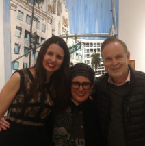 with Chris Zambon & Kim Richmond at Gallery 825