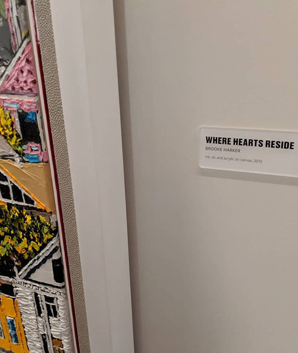 title tag of “Where Hearts Reside” by Brooke Harker at the Chase Center