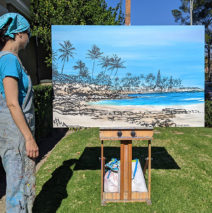 Brooke Harker with “Wailua Shores”