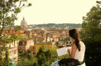 Brooke Harker what would inspire “Una Vista di Roma”