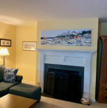 “Laguna Days” by Brooke Harker in its home