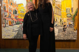 Lu Martin and Brooke Harker at Lu Martin Galleries