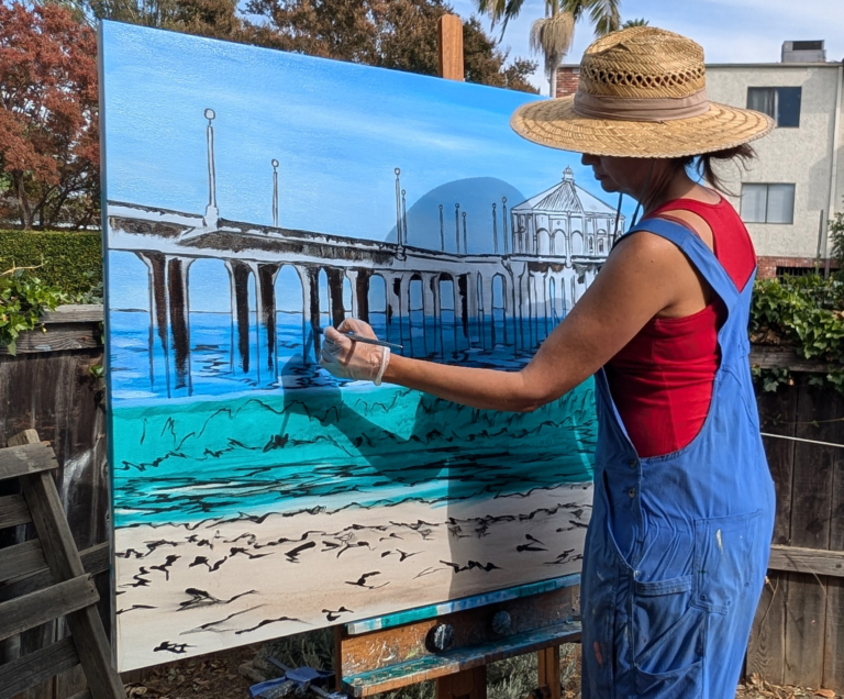 Commission: The Art of a Surprise – Manhattan Beach